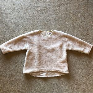 Shearling sweater